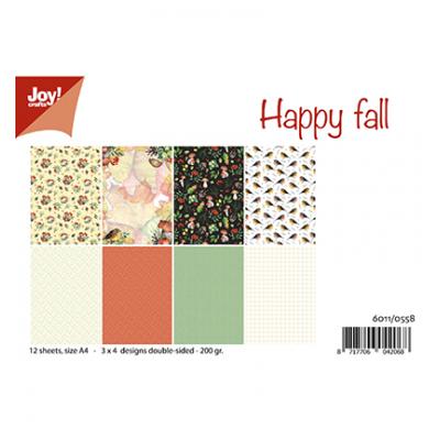 JoyCrafts Designpapier - Happy Fall